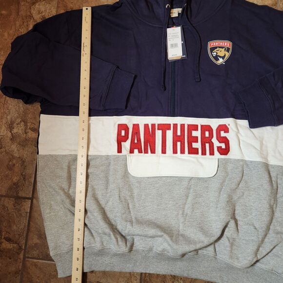Fanatics Florida Panthers Hoodie Men’s 4XL | Quarter Zip, NWT - Picture 6 of 7
